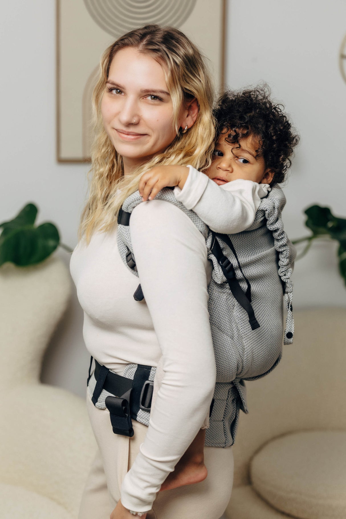 LennyLamb LennyPreschool (jusqu'à 30kg) - Petit Chevron Gris
