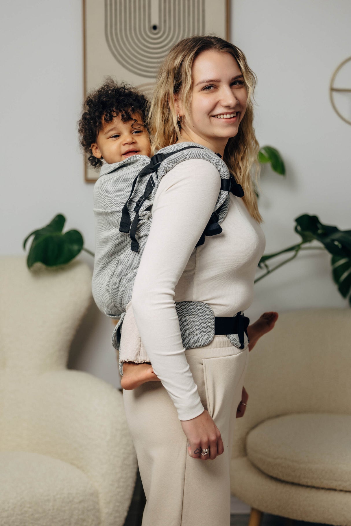 LennyLamb LennyPreschool (jusqu'à 30kg) - Petit Chevron Gris