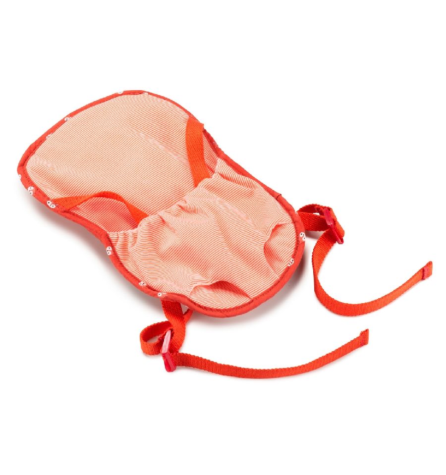 Shop Lilliputiens Lilliputiens Doll Carrier - Red at Babymaxi