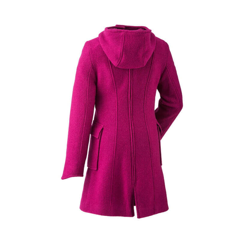 Shop Mamalila Mamalila Hooded Babywearing Coat Vienna - Berry at Babymaxi