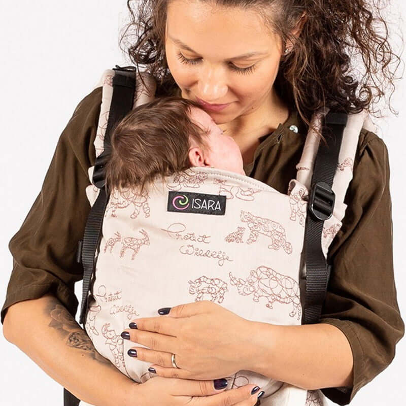 Isara The One Wildlife Sandy babycarrier