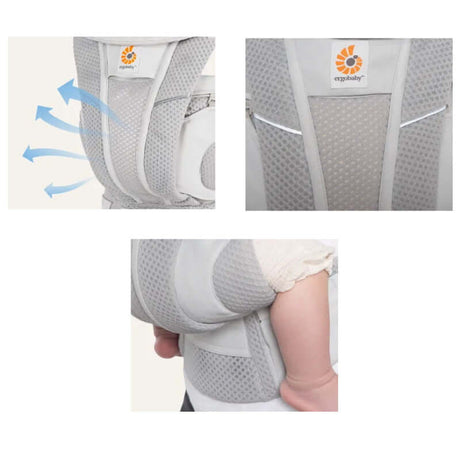 Shop Ergobaby Ergobaby Omni Breeze - Graphite Grey at Babymaxi