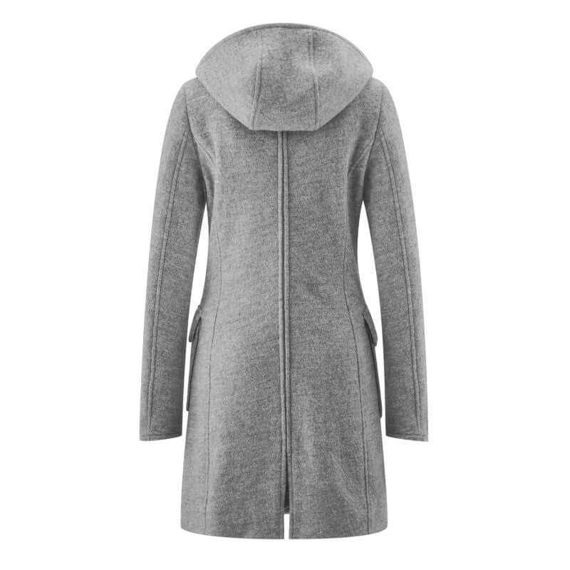 Shop Mamalila Mamalila Hooded Babywearing Coat Vienna - Light Grey at Babymaxi