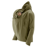 Shop Mamalila Mamalila Softshell Allrounder Jacket for men - Khaki at Babymaxi