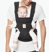 Shop Ergobaby Ergobaby Omni 360 Carrier - Pure Black at Babymaxi
