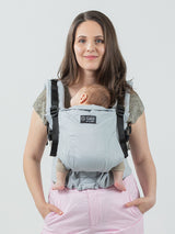 Isara The One, Porte-bébé ergonomique - Pearl Grey