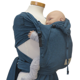 Porte-bébé Storchenwiege Wrap - Turquoise