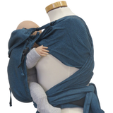 Porte-bébé Storchenwiege Wrap - Turquoise