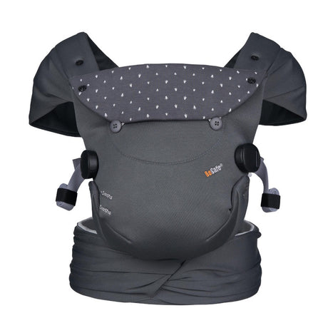 BeSafe Newborn Haven baby carrier Anthracite Forest
