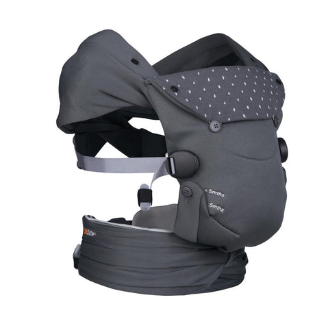BeSafe Newborn Haven baby carrier Anthracite Forest