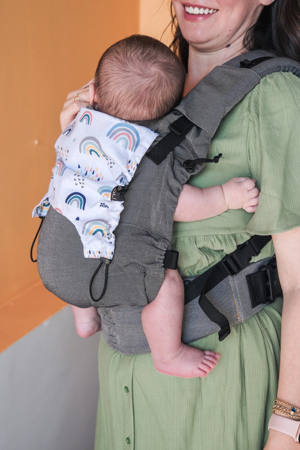 Porte-bébé Neko Switch - Audacieux, 2 capuchons supplémentaires