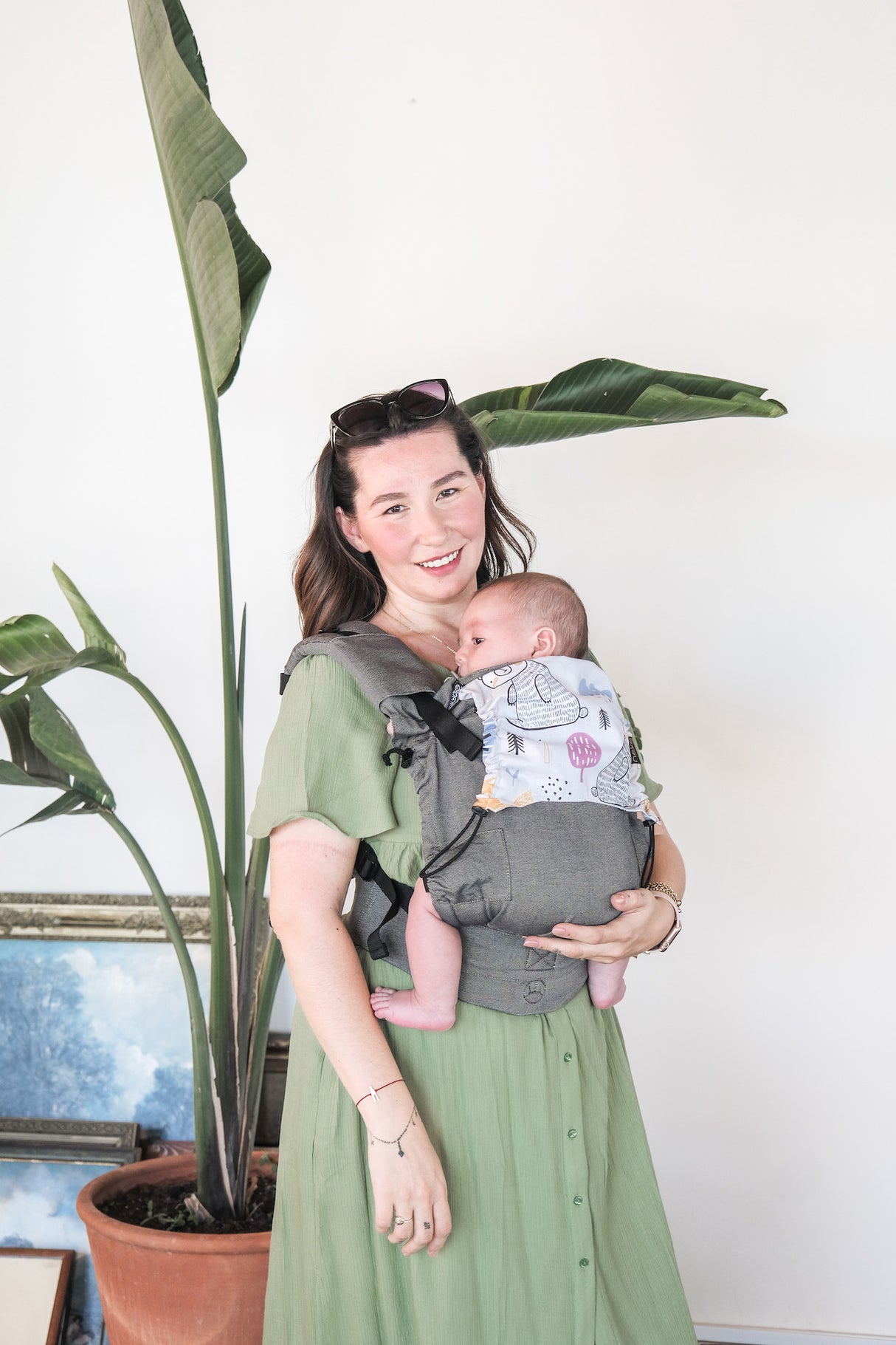 Porte-bébé Neko Switch - Audacieux, 2 capuchons supplémentaires