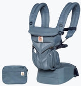 Shop Ergobaby Ergobaby Omni 360 Cool Air Mesh Carrier - Oxford Blue at Babymaxi