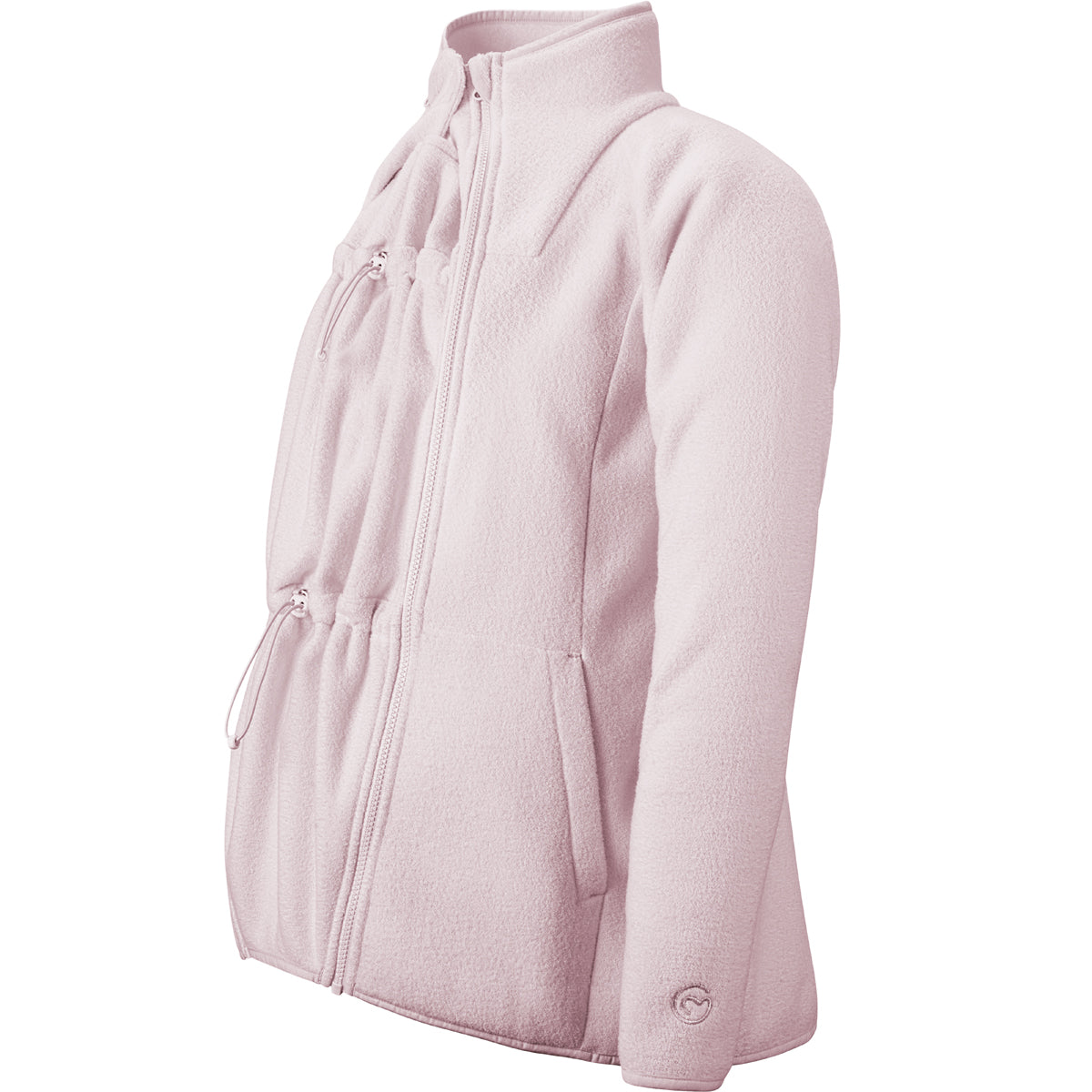 Mamalila Basel Porte-bébé Veste en polaire – Off White