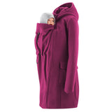 Mamalila Manteau à capuche Manteau de Portage Vienna - Berry