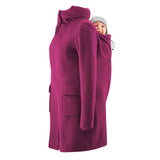 Mamalila Manteau à capuche Manteau de Portage Vienna - Berry