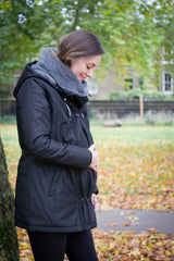 Wombat London Wallaby Veste de Portage – Black & Charcoal