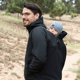 Mamalila Veste Softshell Allrounder pour hommes - Black